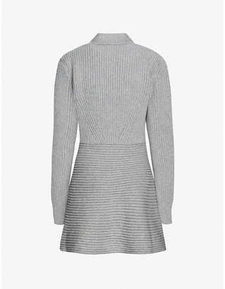 Alexander McQueen V-neck wool and cashmere-blend cardigan