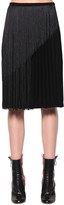 Thumbnail for your product : Marco De Vincenzo Fringed Pleated Cady Midi Skirt