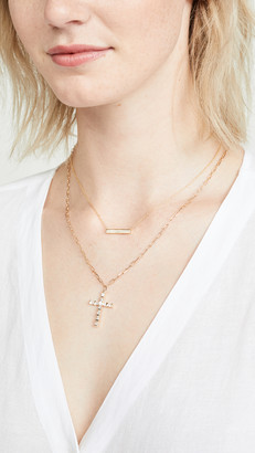 Shay Mini Cross Necklace