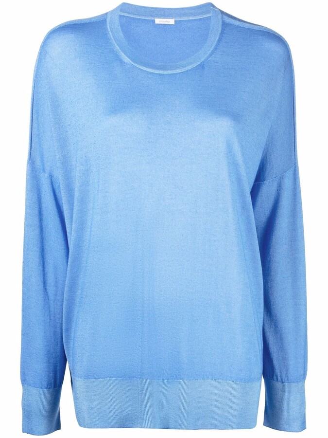 cornflower blue jumper