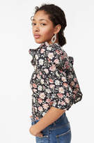 Thumbnail for your product : Rebecca Taylor La Vie Ariane Rose Poplin Top