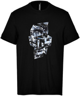Thumbnail for your product : Neil Barrett Cotton-Jersey Crystal Print T-Shirt