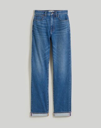 Madewell The '90s Straight Jean in Penwood Wash: BCRF Selvedge Edition