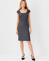 Thumbnail for your product : Ann Taylor The Scoop Neck Dress In Bi-Stretch