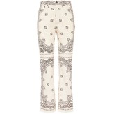 Thumbnail for your product : Tory Burch Printed Boot-Cut Denim Pant