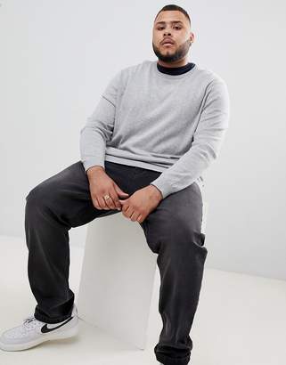 Jack and Jones Essentials Plus Size Knitted Sweater