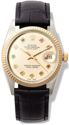 Lizzie Mandler Fine Jewelry pre-owned customised Rolex Datejust 26mm