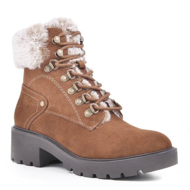 White Mountain Footwear Deserve Faux Fur Hiker Boot ShopStyle