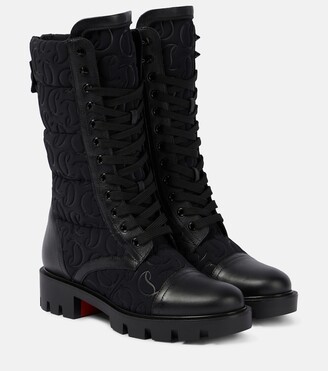 studded combat boots