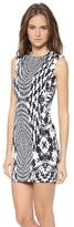 Thumbnail for your product : Monique Lhuillier Sleeveless Seamed Dress