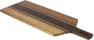 Kenmore San Ysidro Acacia Wood Cutting and Serving Charcuterie Board W/ Handle