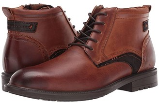 steve madden kontac leather cap toe boot
