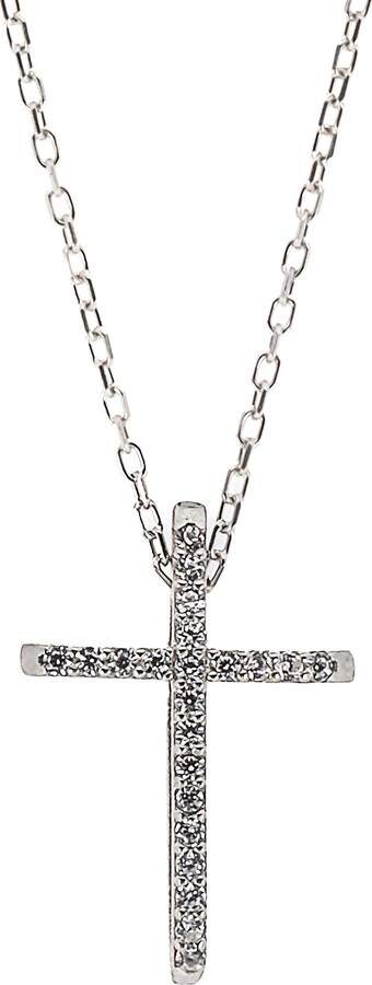 BLESSED Small Cross Necklace, Silver - Matthew 5:8 - Australian Christian  Resources