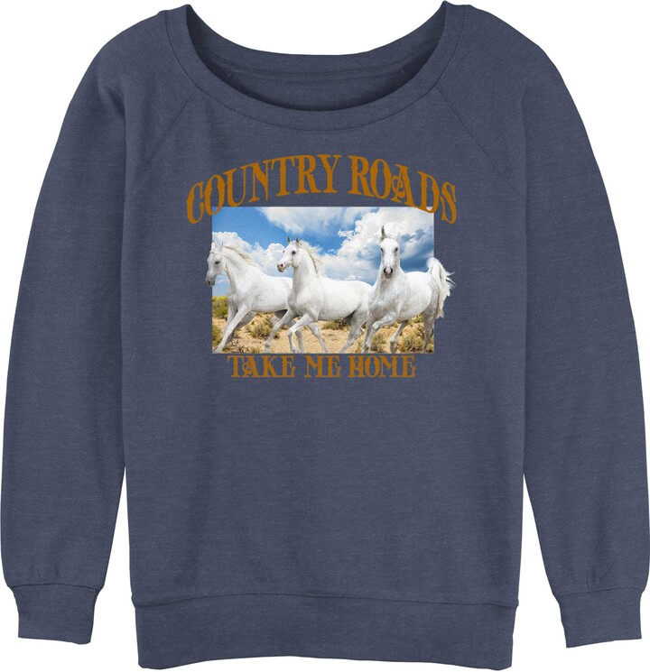 Fifth Sun Women's Juniors' Country Roads Sloucher Terry
