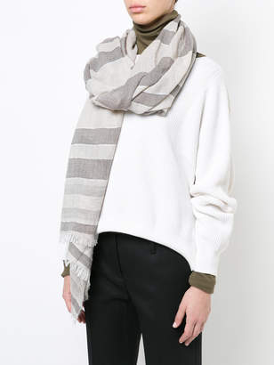 Fabiana Filippi long striped scarf