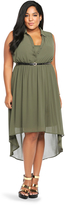 Thumbnail for your product : Torrid Belted Hi-Lo Shirt Dress