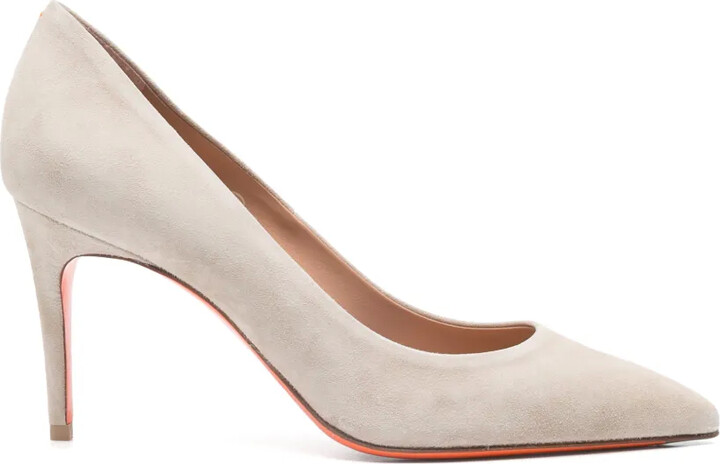 Santoni Pointed Heeled Pumps