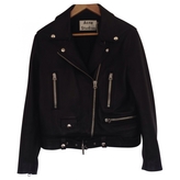 Thumbnail for your product : Acne 19657 Acne Mock Leather Jacket