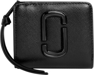 Marc Jacobs Snapshot DTM Mini Compact Wallet in Black Leather ref