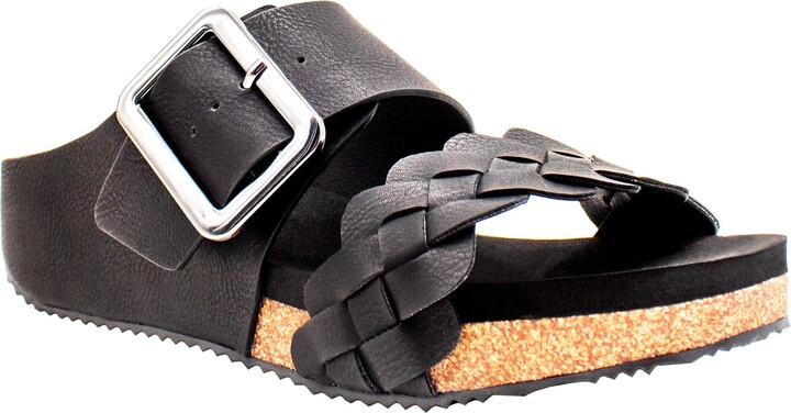 Volatile Double Strap Sandal - Morel