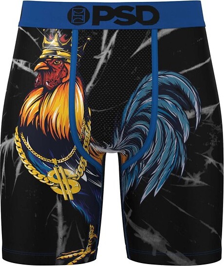 Men's PSD Cocky King Boxer Briefs Underwear XSmall Cocky King