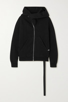 Thumbnail for your product : Rick Owens Felpa Asymmetric Cotton-jersey Hoodie