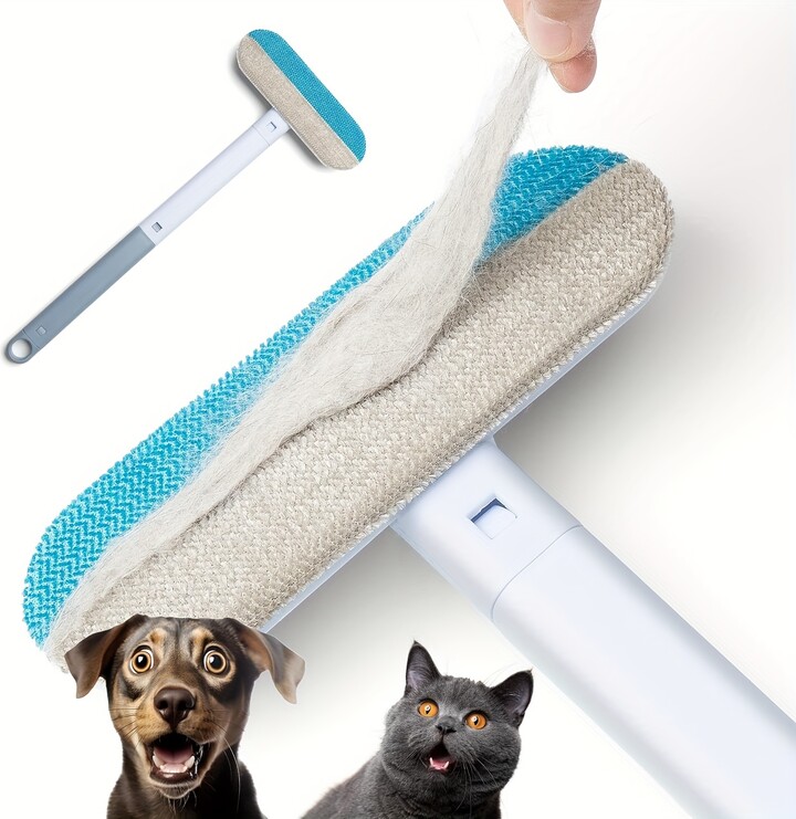 Pet hair cleaner miscellaneous hair scraper cat adhesive hair remover hair removal tool used for cleaning carpets and beds