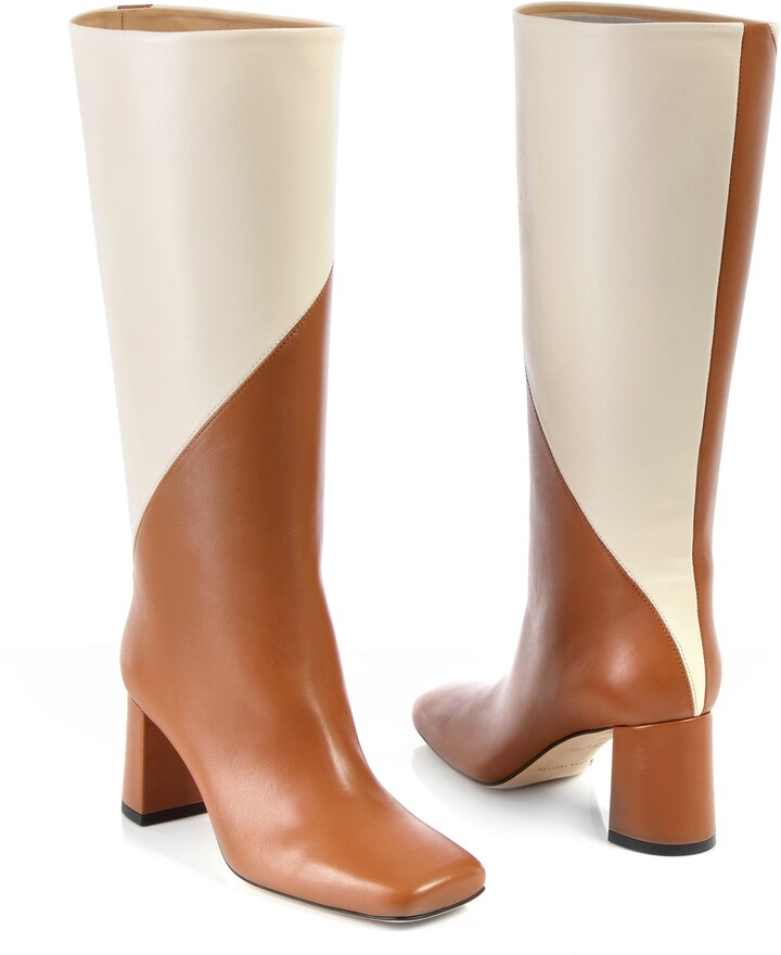 Two Tone Boots | Shop the world's largest collection of fashion 