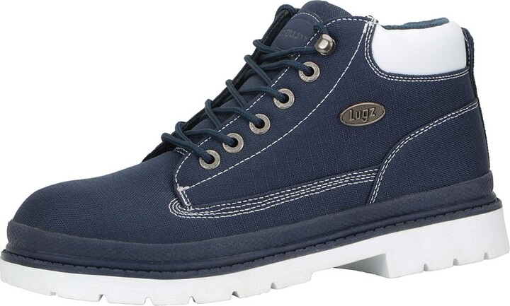 Lugz Mens Drifter Ripstop Chukka Casual Boots Ankle Black