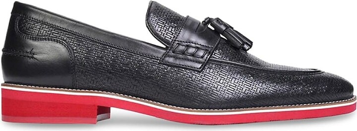 Carlos Santana The Garcia Leather Tassel Loafers
