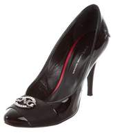 Thumbnail for your product : CNC Costume National Embellished Patent Leather Pumps