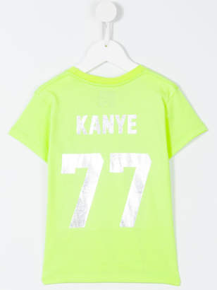 Les (Art)Ists Kids Kanye print t-shirt