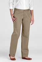 Thumbnail for your product : Lands' End Women's Plain Front Stain Resistant Stretch Chino Pants
