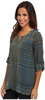 Thumbnail for your product : Miraclebody Jeans Tammy Printed Woven Tunic w/ Body-Shaping Inner Shell