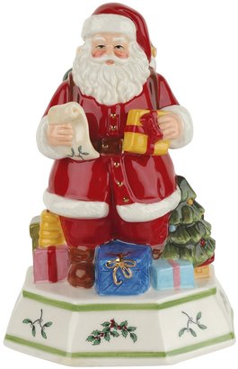 Spode Christmas Tree Musical Santa Claus is Coming to Town Figurine