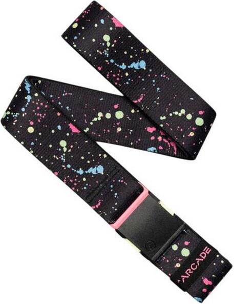 Arcade Men's Splatter Belt One Size Black Neon