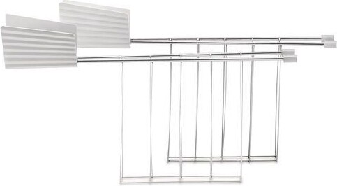 Alessi Plissé Pack Of 2 Toaster Racks