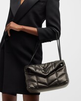 Thumbnail for your product : Saint Laurent Lou Puffer Small Shoulder Bag in Quilted Leather