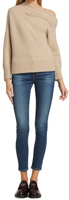 Naadam Asymmetric Wool-Blend Sweater