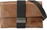 Thumbnail for your product : Brunello Cucinelli Stardust Leather Crossbody Bag