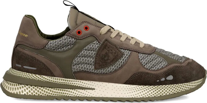 Philippe Model Paris Mesh-Panelled Running Sneakers