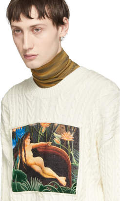 Kenzo White Printed Memento Sweater