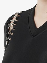 Thumbnail for your product : Burberry Ring-Embellished Mini Dress