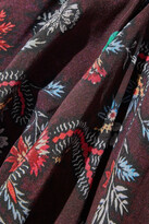 Thumbnail for your product : Isabel Marant Carley Pleated Printed Silk-blend Crepe De Chine Midi Dress