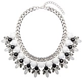 Thumbnail for your product : Home > Brands > Adorning Ava > Adorning Ava Monochrome Jewel Necklace adorning-ava > video zoom + Adorning Ava Monochrome Jewel Necklace