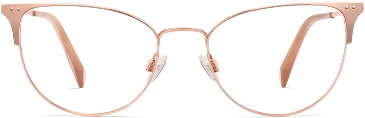 Ava Eyeglasses in Rose Gold