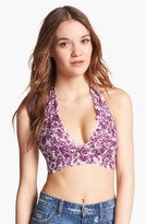 Thumbnail for your product : Free People Galloon Lace Halter Bralette