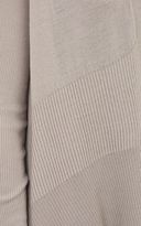 Thumbnail for your product : Rick Owens Draped Front Cardigan-Grey