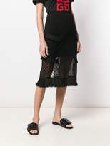 Thumbnail for your product : McQ high waisted midi skirt