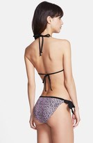 Thumbnail for your product : Betsey Johnson 'Purfection' Triangle Bikini Top